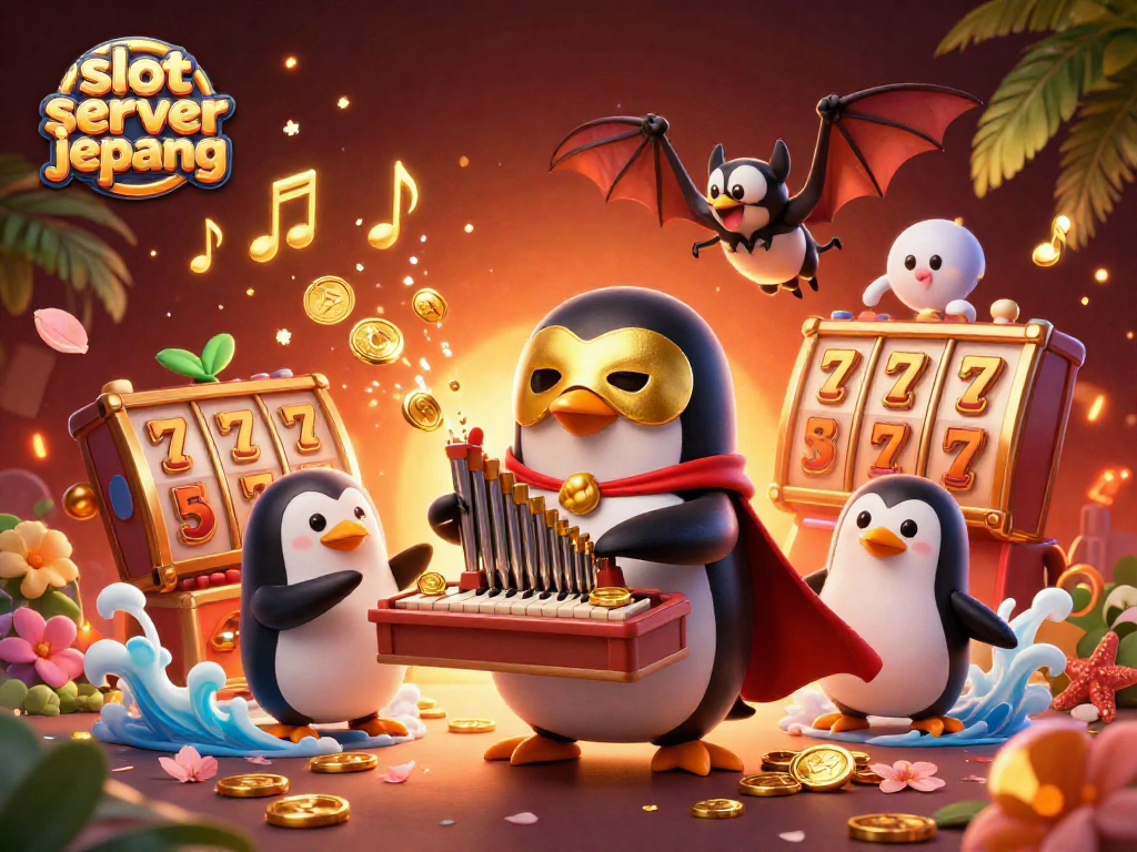 Experience exciting gameplay at slot server jepang with vibrant characters celebrating wins.
